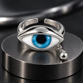 Oracle Eye Ring — Women's studio — Blue / silver
