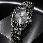 Thorn Watch — Silver in a dark chrome studio setting