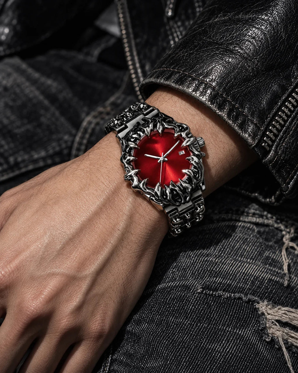 Thorn Watch — Worn editorial — Red